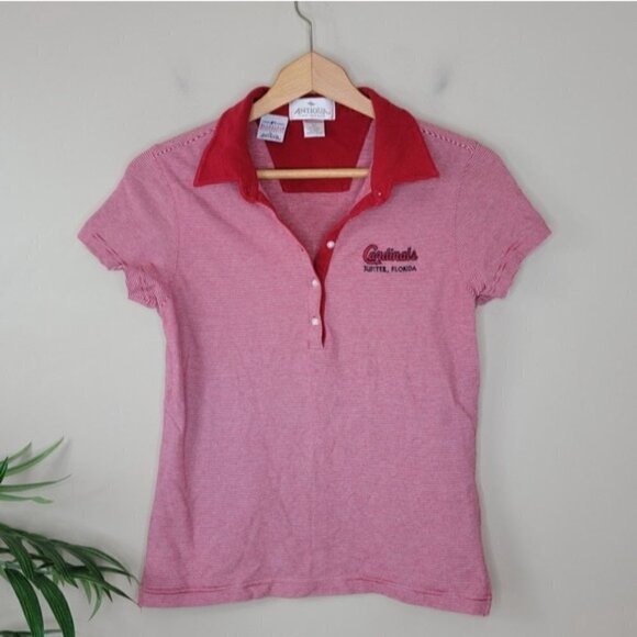 Antiqua | St. Louis Cardinals Polo Size Medium - Picture 5 of 5